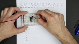 Designing a 7segment hex decoder [upl. by Countess706]