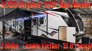 New 2023 Stryker 3313 Toy Hauler by Cruiser RVs at Couchs RV Nation a RV Wholesaler  RV Review Tour [upl. by Issiah]