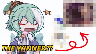 ANNOUNCEMENT OF THE WINNERS FOR THE DRAWING CONTEST  Gacha [upl. by Elicul]