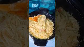 CHEESY CREAMY HAM PASTA🧈🧀🍝pastarecipecreamypastacheesypasta [upl. by Tomlin]