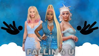 Nicki Minaj  Fallin 4 U feat Iggy Azalea Saweetie and Doja Cat [upl. by Lered]