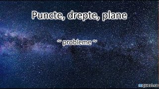 2 Puncte drepte plane clasa a VIIIa [upl. by Sinnaoi]