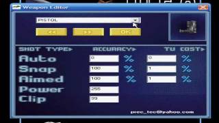 XCOM  UFO Enemy Unknown Cheat Editor prectec [upl. by Nallaf]