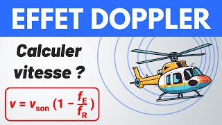 EFFET DOPPLER ✅ Exercice corrigé  Terminale spécialité [upl. by Sothena145]