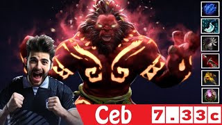 DOTA 2 Ceb the AXE OFFLANE 733c [upl. by Nmutua]