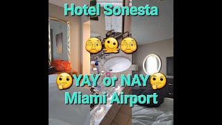 Hotel Sonesta Miami Florida [upl. by Yenterb]