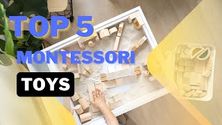 Top 5 Montessori Toys for Toddlers  Product List Recommendations [upl. by Libb934]