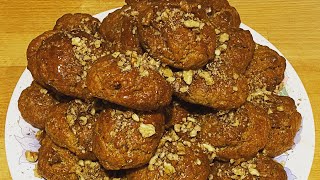 Melomakarona  Greek Honey Cookies [upl. by Odragde]