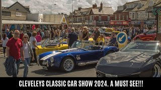 Blackpool Exclusive Cleveleys Car Show 2024  MUSTSEE Highlights and Stunning Cars 🚗 [upl. by Cyrus]