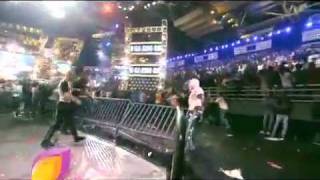 Scott Steiner Attacks the Crowd in India Ring Ka King TNA [upl. by Coray192]