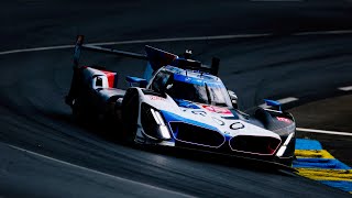 FIA WEC 24h Le Mans 15 BMW M Hybrid V8 onboard [upl. by Enilav]