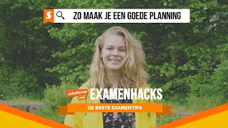 Examenhacks  Zo maak je een goede planning voor je school en centraal examens [upl. by Aicenev]