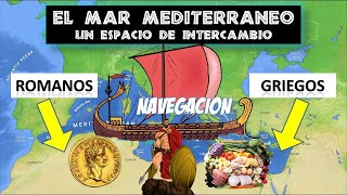 ⚓EL MAR MEDITERRANEO🌊 UN ESPACIO DE INTERCAMBIO Para las CIVILIZACIONES de GRECIA y ROMA [upl. by Zabrine]