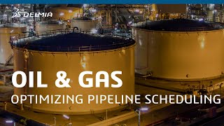 Optimizing Pipeline Scheduling in Oil amp Gas  DELMIA [upl. by Helali]