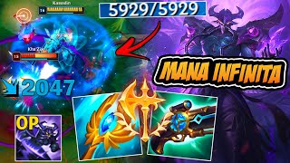 KASSADIN BUILD MANA INFINITA É O MAIOR PESADELO DO MID muito op  LEAGUE OF LEGENDS [upl. by Annasoh]