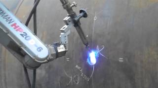 PROPYLENE ROBOTIC PIERCING amp BEVEL CUTTING [upl. by Hollander]