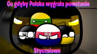 Co gdyby Polska wygrała powstanie styczniowe MAPPING [upl. by Ayouqes]