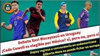 Cade Cowell sí podría ser elegible  Debuta Xavi Biscayzacú  Gilbero Mora no podría salir a Europa [upl. by Amyaj]