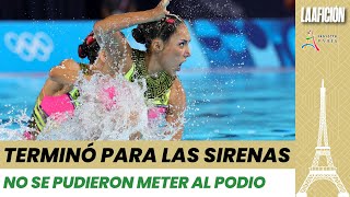 Termina la participación de la natación artística para la mexicanas [upl. by Ylehsa]