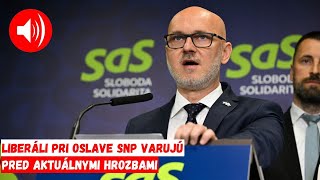 SNP varujú pred aktuálnymi hrozbami Obmedzovanie slobody sú nebezpečné [upl. by Evin]