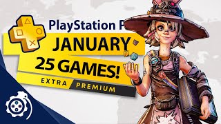 PlayStation Plus Extra  January 2024 PS [upl. by Floris]