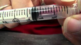 How to read a syringe [upl. by Rothmuller]