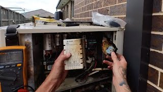 Actron Air Conditioner  Fans running but not blowing cold air [upl. by Ahsets594]