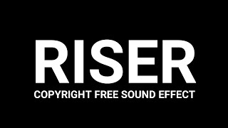 Riser Sound Effect  Copyright Free Sound Effect  Sound Effect like dhruvrathee [upl. by Amalia]