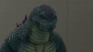 GMK Godzilla atomic breath test rushed SFM [upl. by Oleta]