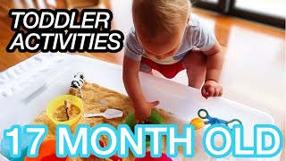 WHAT ACTIVITIES MY 17 MONTH OLD BABY DOES IN A DAY Great for Development [upl. by Ricker961]