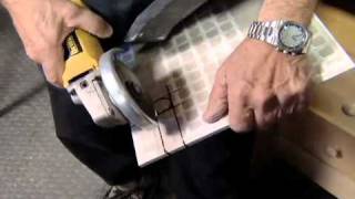 How to Make Holes in Ceramic Tile [upl. by Yaner]