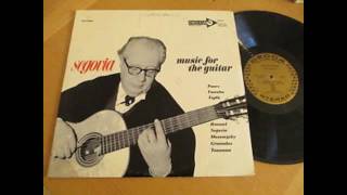 Segovia ‎– Music For The Guitar  1960  full vinyl album [upl. by Coward]