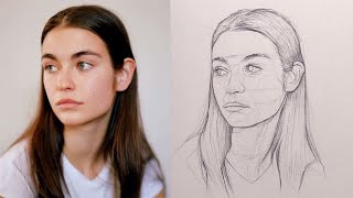 A Better way to Practice Drawing  LOOMIS METHOD [upl. by Gnart]