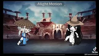 First Mortal Kombat 1 custom intro Gacha Life  Raiden me vs Hachishakusama “SlenderOnna” [upl. by Hillel]