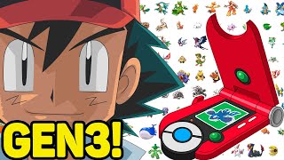 O ASH CAPTUROU TODOS POKÉMON E COMPLETOU A POKÉDEX DE HOENN [upl. by Notneiuq867]