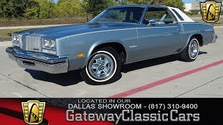 1977 Oldsmobile Cutlass Supreme 839 Gateway Classic Cars of Dallas [upl. by Rabin877]