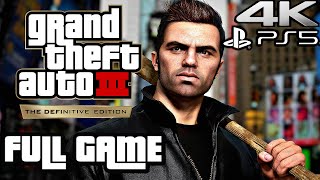 GTA 3 DEFINITIVE EDITION PS5 Gameplay Walkthrough FULL GAME 4K 60FPS No Commentary [upl. by Noyart]