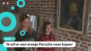 Lou en Zsa Zsa hebben een Van Goghschilderij in huis Isie echt [upl. by Esirec]