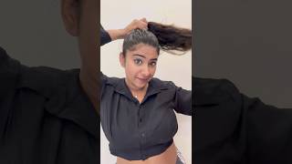 Hairstyle നമ്മക്ക് onnude മാറ്റിപ്പിടിച് sexy look aakiyalo😌💋🔥 youtube youtubeshorts shorts [upl. by Nennek634]