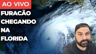 🔴AO VIVO FURACÃO MILTON CHEGANDO NA FLORIDA [upl. by Airtina]