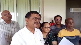 Goan Reporter Cong Savio Coutinho met MP Capt Viriato in regard to Konkan Railway Land Acquisition [upl. by Petronia]