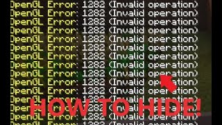 How To Fix OpenGL Error In Minecraft Super easy [upl. by Aniral]