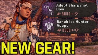 Horizon Zero Dawn New Game Plus  NEW WEAPONS amp ARMOR Horizon Zero Dawn Tips And Tricks [upl. by Berga]