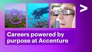 Work at Accenture and find a career powered by purpose [upl. by Nonarb]