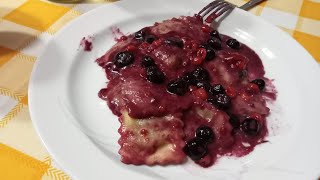 RAVIOLI AI FRUTTI DI BOSCO [upl. by Anatol]