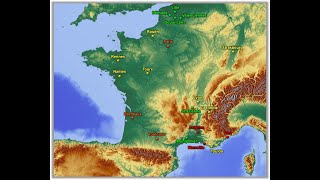 Lorigine des grandes villes de France  le classement chronologique [upl. by Ylus58]