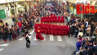 Desfile Media Fiesta  Moros y Cristianos  Elda 2018 [upl. by Shien]