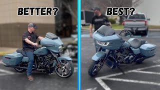 2024 Harley Road Glide or Street Glide Which is the best [upl. by Mcadams]