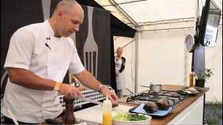 Adam Grouse recipe Ludlow Food festival [upl. by Anadal]