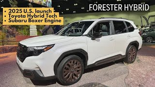 USbound Subaru Forester Hybrid 2025 release What we expect [upl. by Hodges]